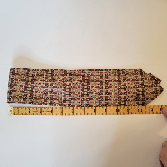 Valentino Cravette Made in Italy 100% Silk Tie - Picture 9 of 9